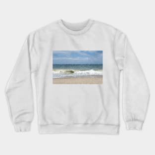 White Crest Beach WellFleet MA Crewneck Sweatshirt